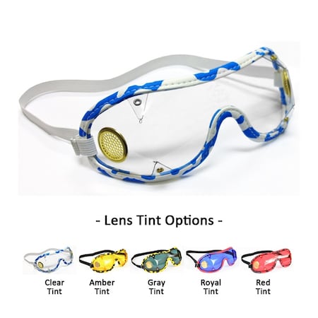 Saftisports Krazi Jockey Goggles AM-BK/YE